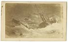 Photographic  copy of a painting of a paddle steamer in trouble off Margate | Margate History 